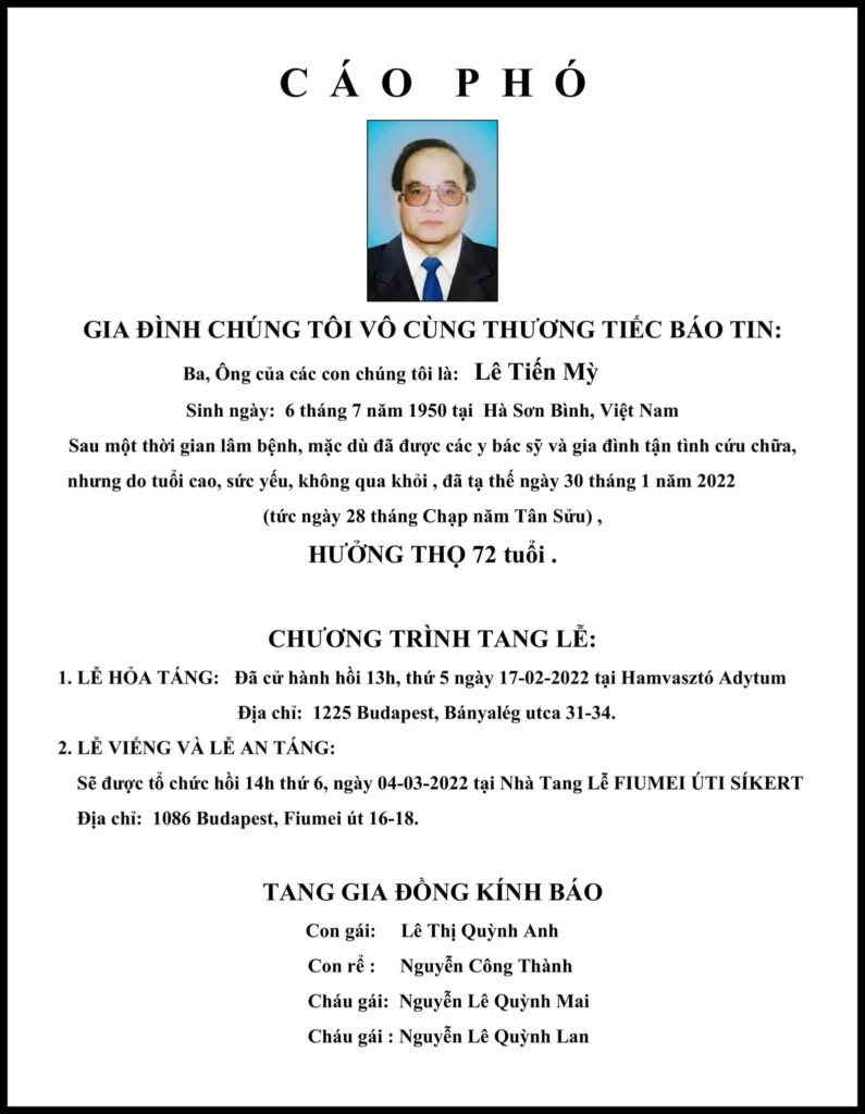 TIN BUỒN: