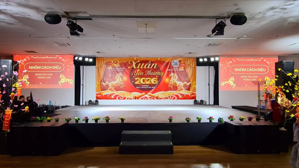 Sắp đến giờ G! Mọi công việc chuẩn bị đã xong, Hiệp Hội, BTC Tết trân trọng kính mời toàn thể bà con tới dự Lễ hội Tết Bính Ngọ…